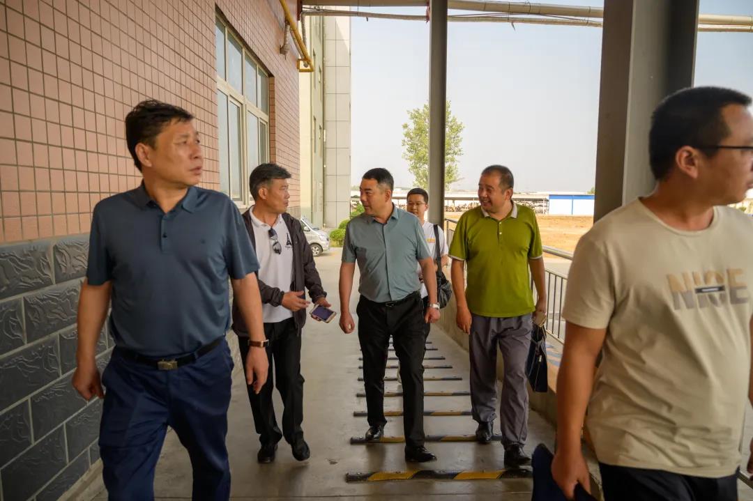 宜阳县市场监视治理局孙治平副局长一行莅临402cc永利集团食物开展“食物生产一样平常监视检查”现场教学运动_402cc永利集团